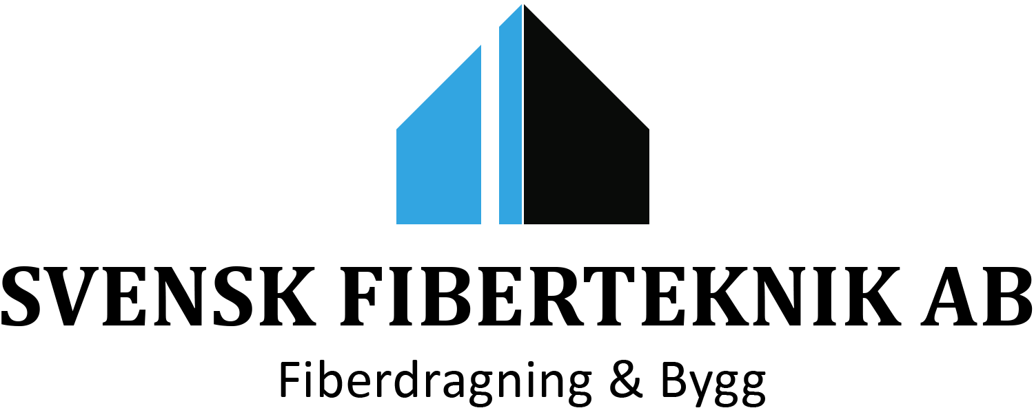 Logotyp Svensk Fiberteknik AB - Fiberdragning, bygg, renovering. Grävning, snickare, elektriker och målare. Uthyrning av personal inom bygg inkl platschef.